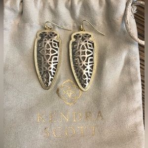 Kendra Scott mixed metal skylar earrings